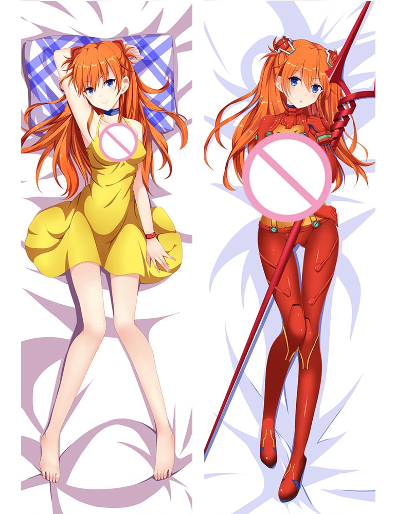 Anime Body Pillow Dakimakura Cover Neon Genesis Evangelion Cover Asuka Langley Soryu Sleep Hugging Case Eva - Evangelion Shop