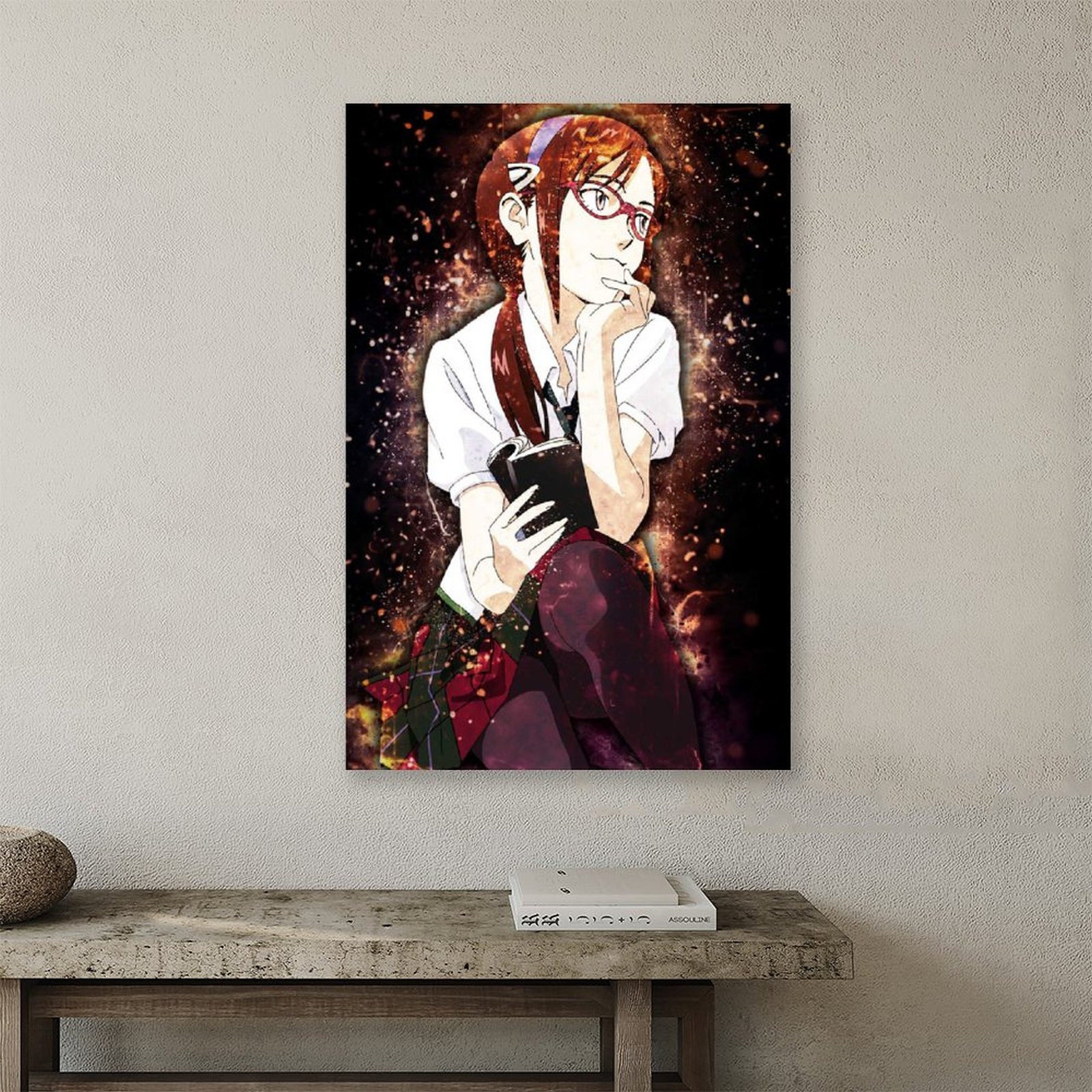 Anime Evangelion Makinami GirlCanvas Painting Wall Art Posters and Prints Wall Pictures for Living Room Decoration 3 - Evangelion Shop