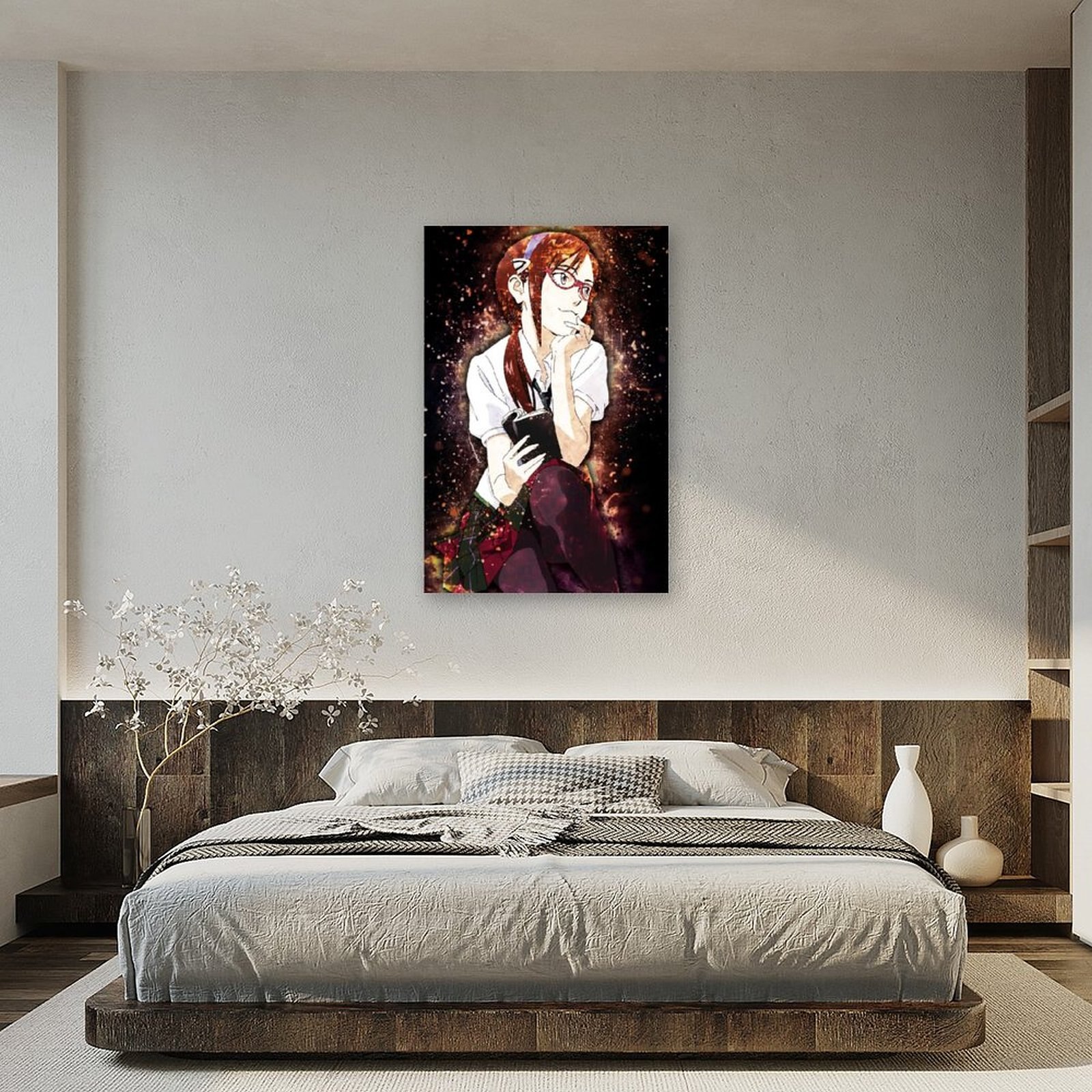 Anime Evangelion Makinami GirlCanvas Painting Wall Art Posters and Prints Wall Pictures for Living Room Decoration 5 - Evangelion Shop