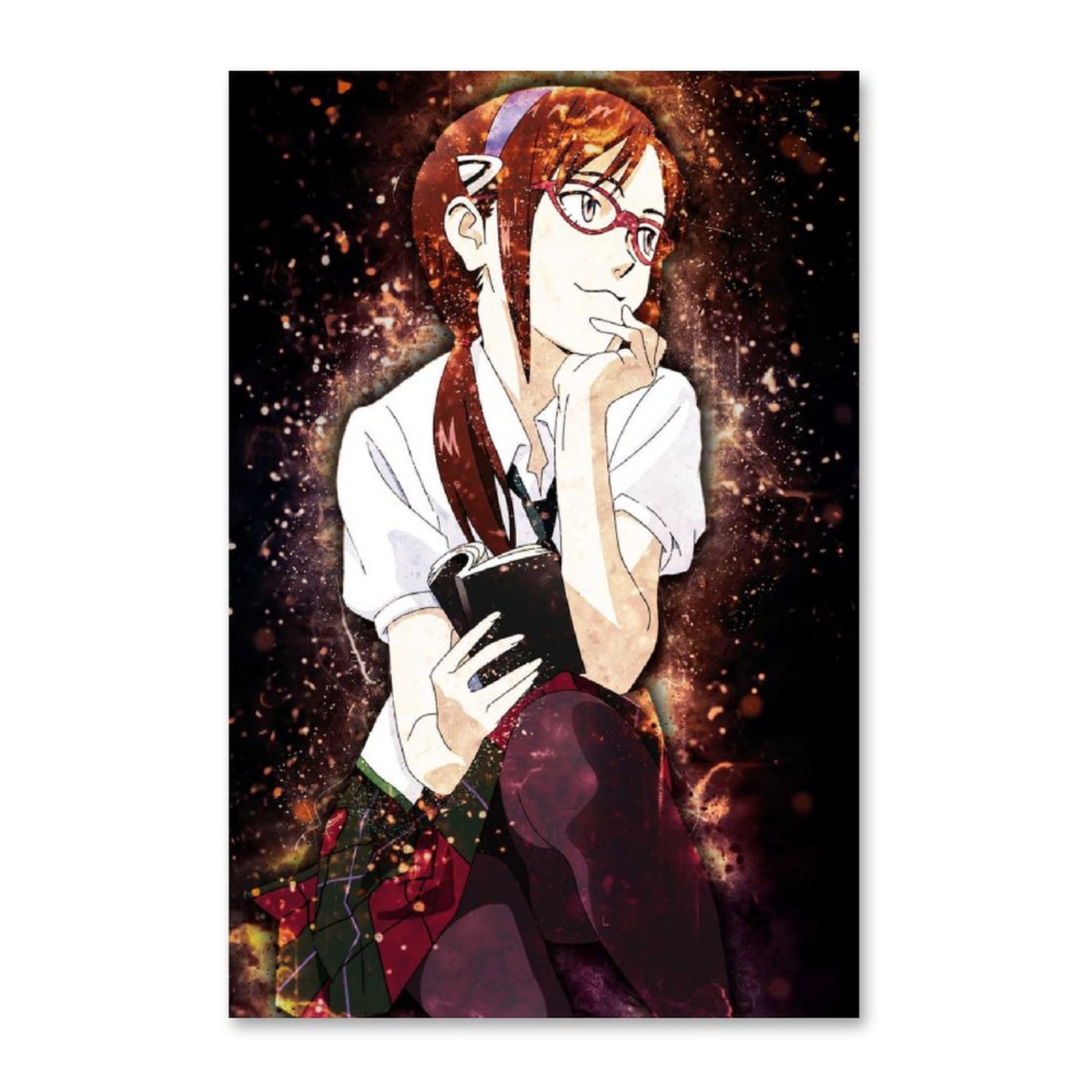 Anime Evangelion Makinami GirlCanvas Painting Wall Art Posters and Prints Wall Pictures for Living Room Decoration - Evangelion Shop