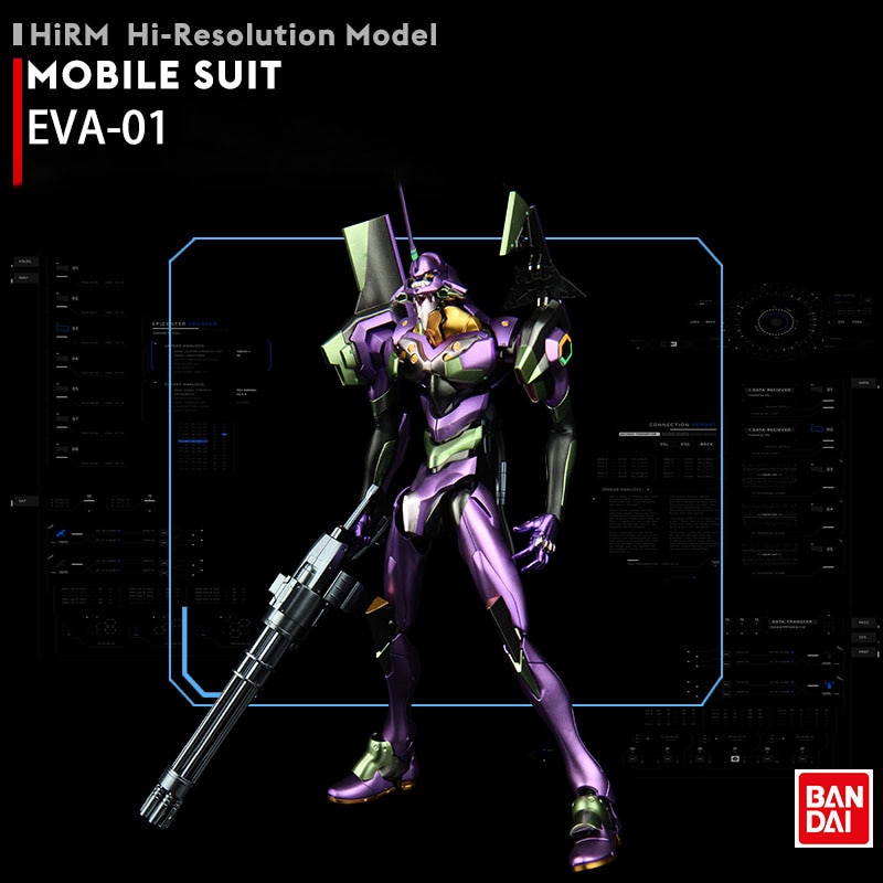BANDAI 1 144 Metal Coloring EVA 01 HIRM Hi resolution Model Neon Genesis Evangelion Assembled Robot 1 - Evangelion Shop