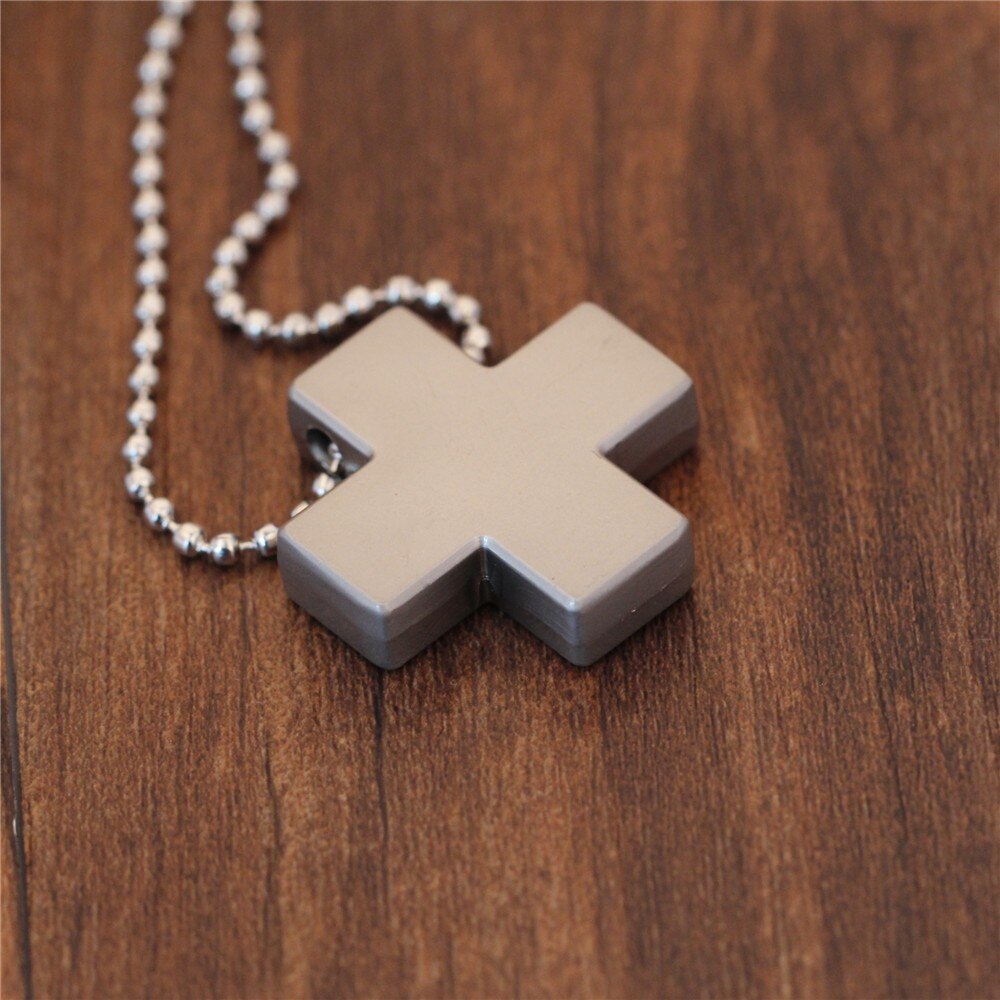 New Stainless Steel Necklace for Women Men Jesus Crystal Cross Pendant Necklaces Gold Silver Cross Fashion 1 - Evangelion Shop