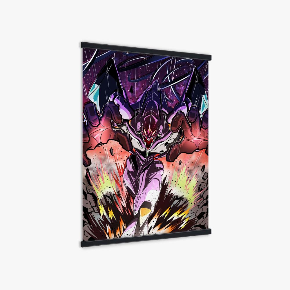 Poster Anime Awakening Mad Evangelion 01 NERV Picture Wall Art Print Canvas Painting For Home Decor 1 - Evangelion Shop