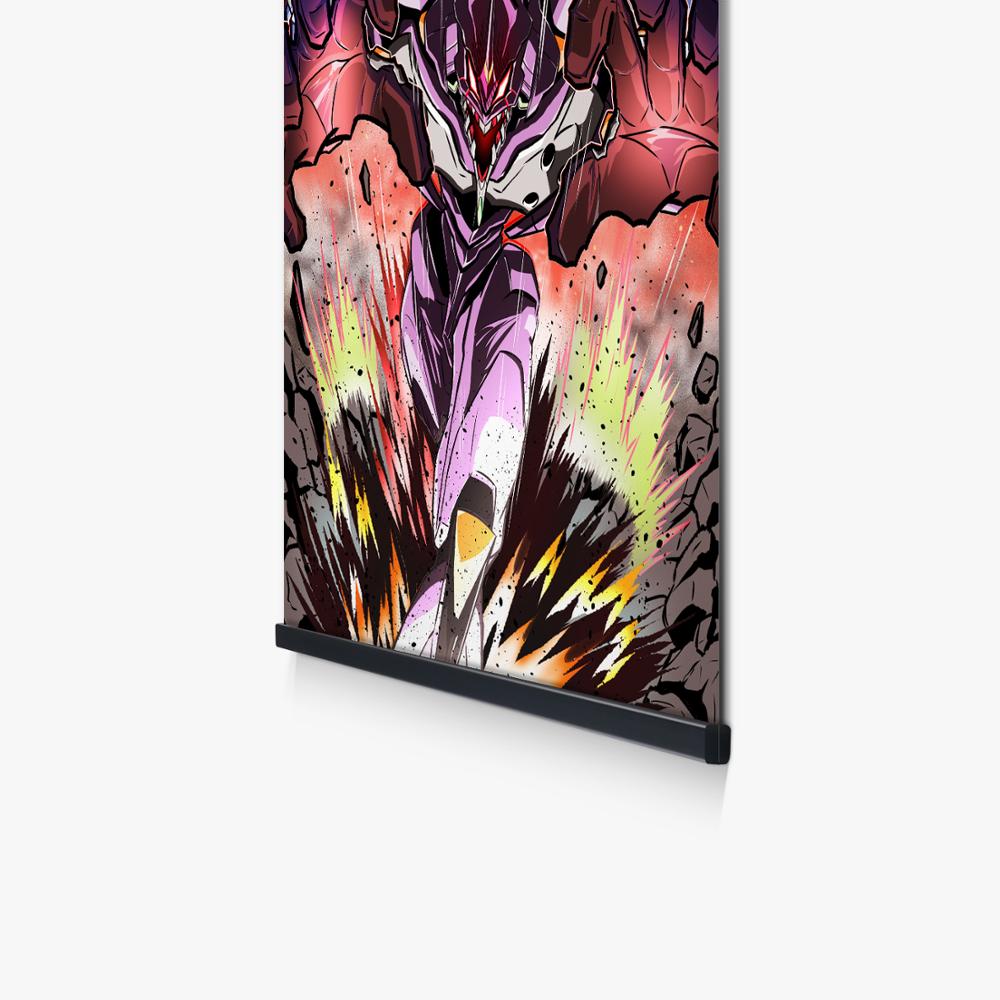 Poster Anime Awakening Mad Evangelion 01 NERV Picture Wall Art Print Canvas Painting For Home Decor 3 - Evangelion Shop