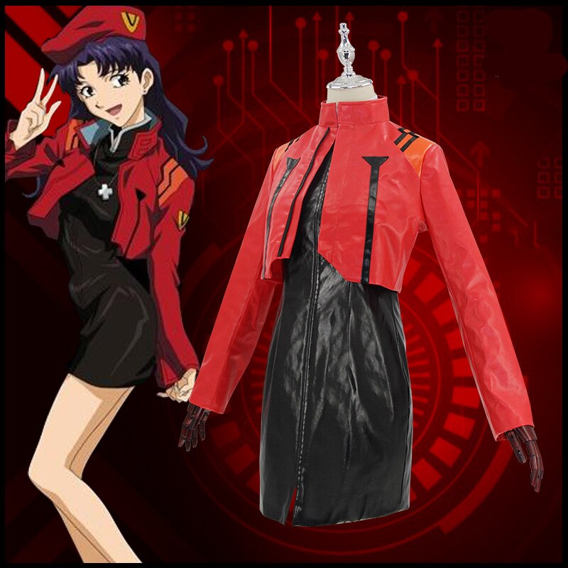 The Anime EVA cos Katsuragi Misato cosplay costume Theater version 2021 1 - Evangelion Shop