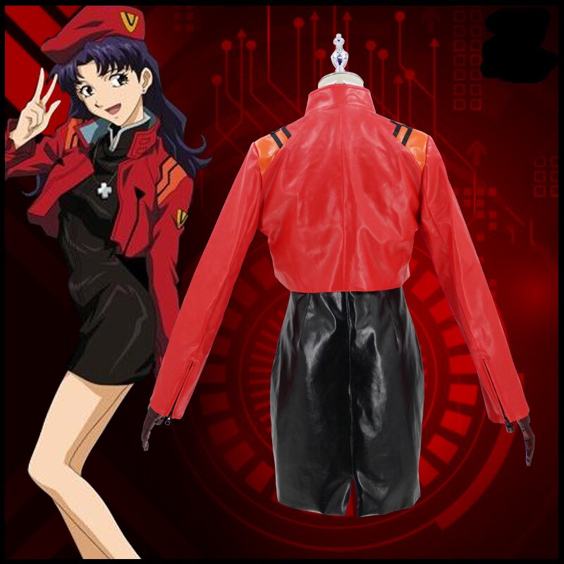 The Anime EVA cos Katsuragi Misato cosplay costume Theater version 2021 3 - Evangelion Shop