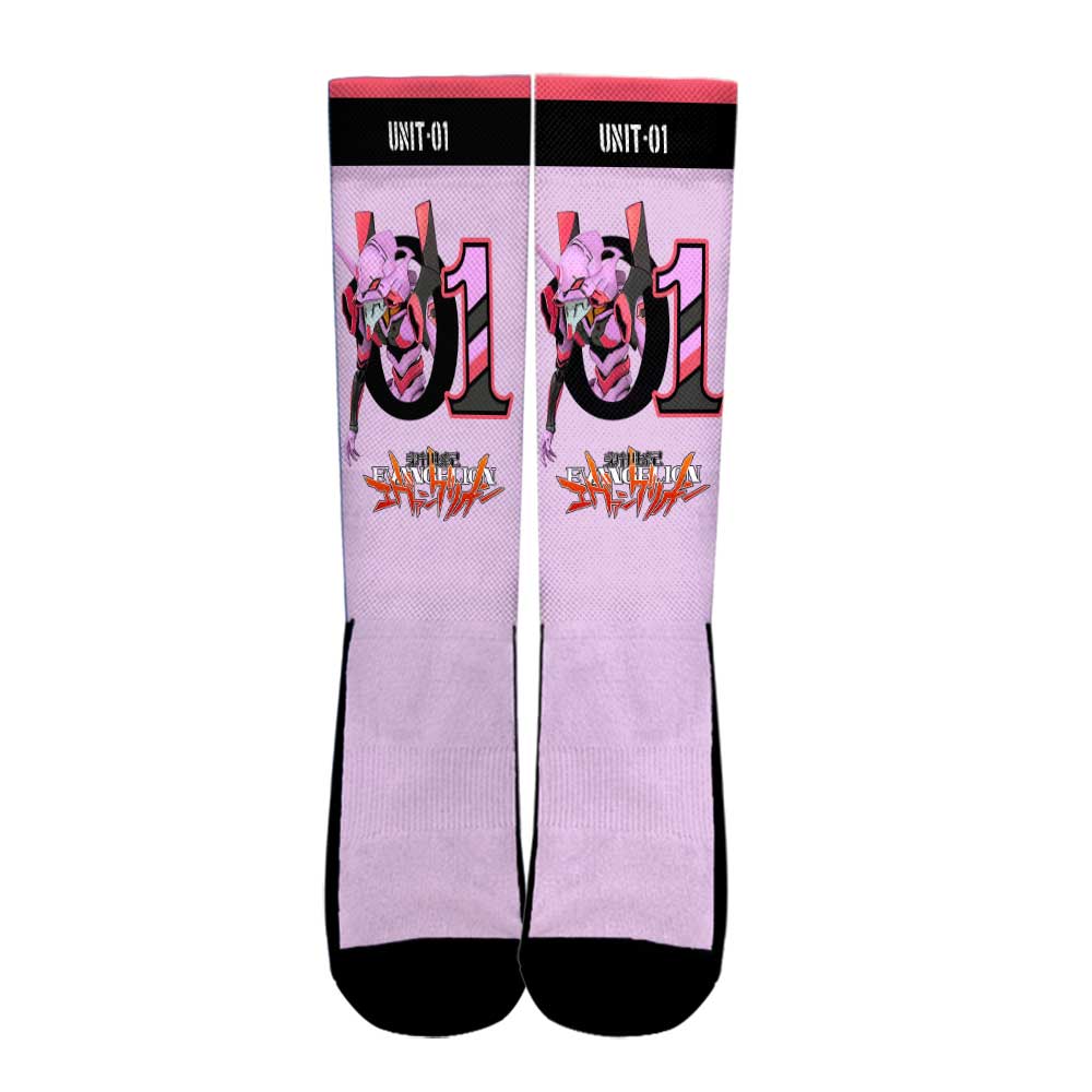 neon genesis evangelion unit 01 awakened socks anime custom socks pt10 gearanime 2 - Evangelion Shop