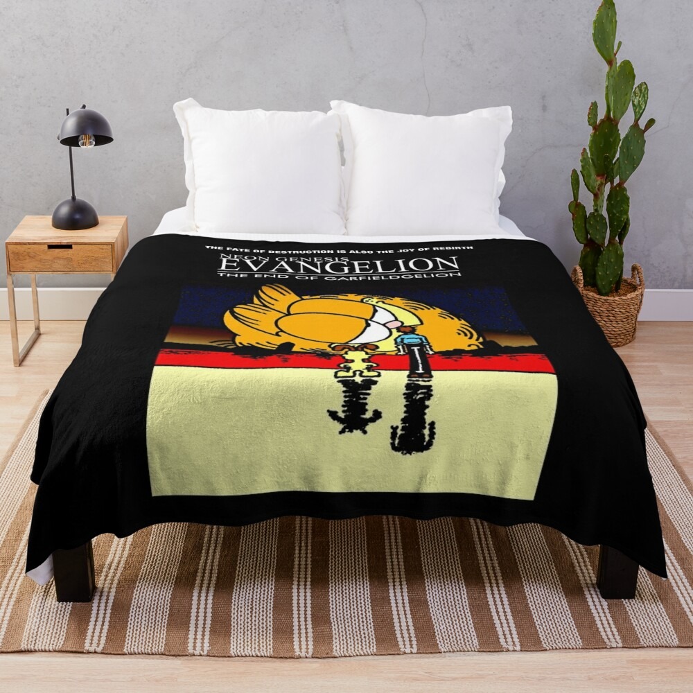 evangelion-blankets-genesis-evangelions-garfields-throw-blanket